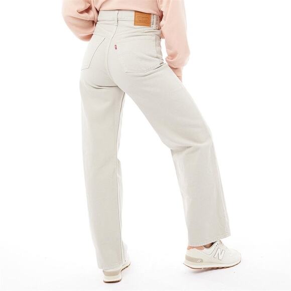 Levi's High Loose Jean in Mushroom Grey - Picture 2 of 8